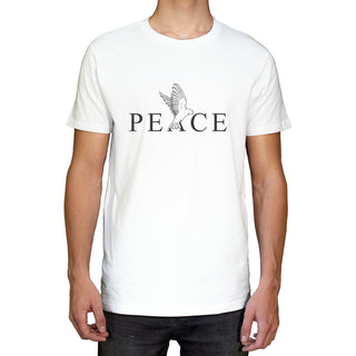 Peace Shirt Detailansicht, Mountain Movers christliche Streetwear