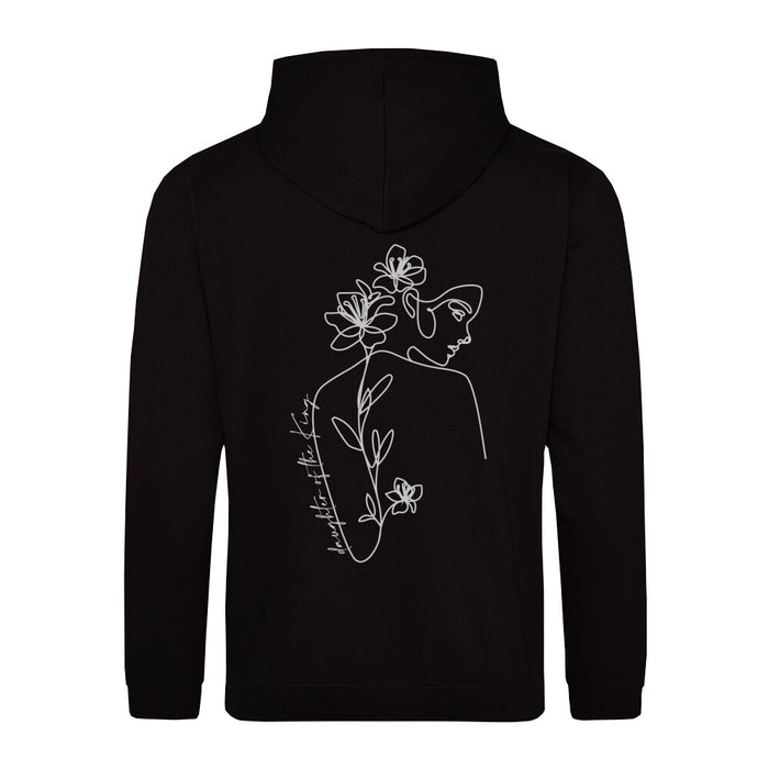 Daughter of the King Hoodie Backprint