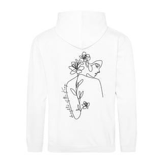Daughter of the King Hoodie BackPrint Variante, Mountain Movers christliches Design