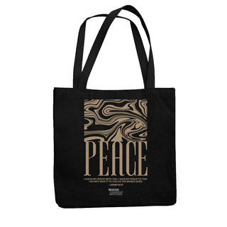 Peace Streetwear Tragetasche Variante, Mountain Movers christliches Design