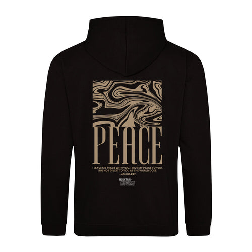 Peace streetwear hoodie met rugprint