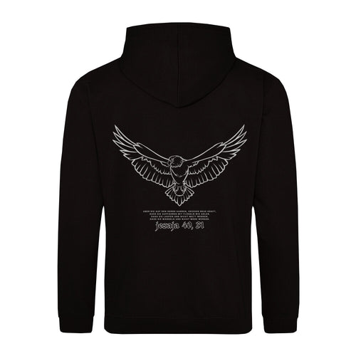 Eagle Hoodie met rugprint