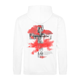 Forgiven Streetwear Hoodie (Front und BackPrint) Variante, Mountain Movers christliches Design