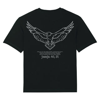 Adler Oversized Shirt BackPrint Variante, Mountain Movers christliches Design