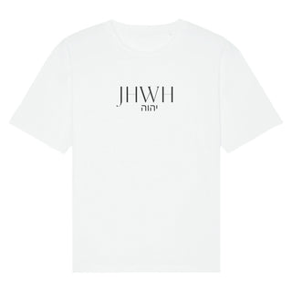 JHWH Oversized T-Shirt Variante, Mountain Movers christliches Design