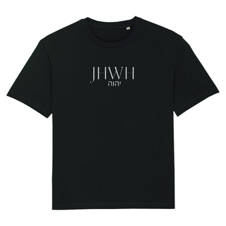 JHWH Oversized T-Shirt Variante, Mountain Movers christliches Design