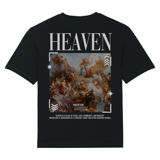 Heaven Oversized Shirt BackPrint Variante, Mountain Movers christliches Design