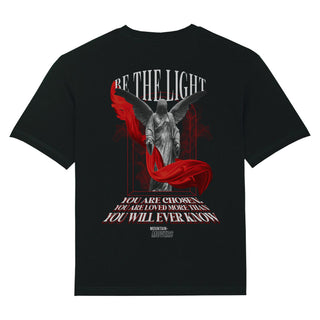 Be the Light Streetwear Oversized Shirt BackPrint Variante, Mountain Movers christliches Design