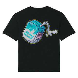 Living Water Oversized Shirt BackPrint Variante, Mountain Movers christliches Design