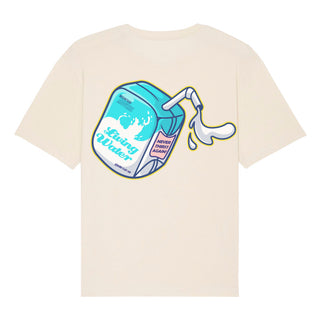 Living Water Oversized Shirt BackPrint Detailansicht, Mountain Movers christliche Streetwear
