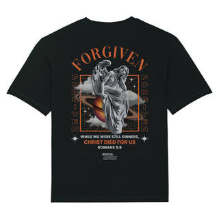 Forgiven Oversized Shirt BackPrint Variante, Mountain Movers christliches Design