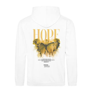 Hope Streetwear Hoodie BackPrint Variante, Mountain Movers christliches Design