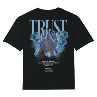 Trust Streetwear Oversized Shirt BackPrint Variante, Mountain Movers christliches Design