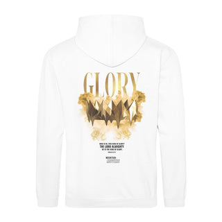 Glory Streetwear Hoodie BackPrint Variante, Mountain Movers christliches Design