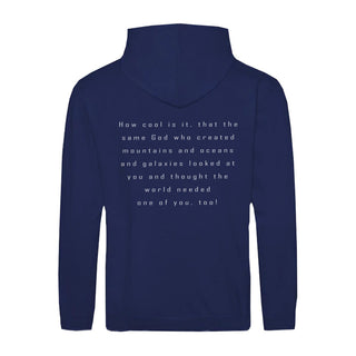 How cool Zipper Hoodie Detailansicht, Mountain Movers christliche Streetwear