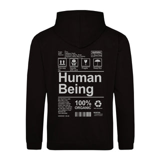 Human Being Hoodie BackPrint, christliche Streetwear von Mountain Movers