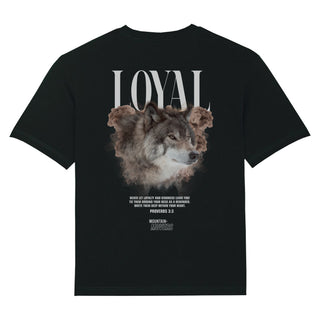Loyal Oversized Shirt BackPrint Variante, Mountain Movers christliches Design