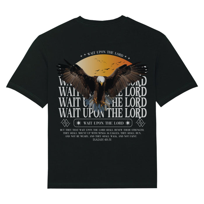Wacht op de Lord Oversized T-Shirt BackPrint