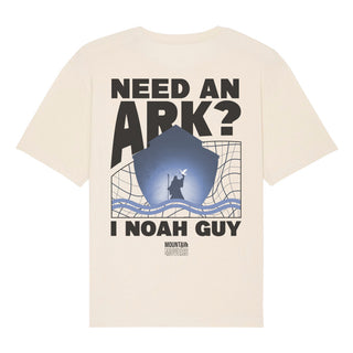 Need an Ark? Oversized Shirt BackPrint Detailansicht, Mountain Movers christliche Streetwear