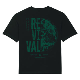 Revival Oversized Shirt BackPrint Variante, Mountain Movers christliches Design