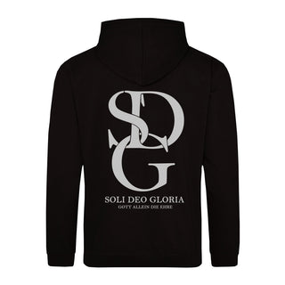 Soli Deo Gloria Hoodie BackPrint, christliche Streetwear von Mountain Movers