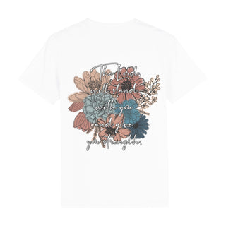 Strength Retro Shirt BackPrint Detailansicht, Mountain Movers christliche Streetwear