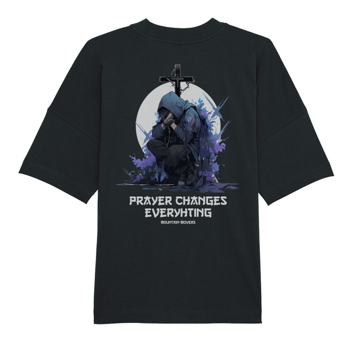 Gebed verandert Anime Premium Oversize T-shirt