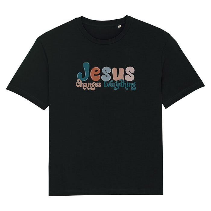Jezus verandert alles Oversized T-shirt
