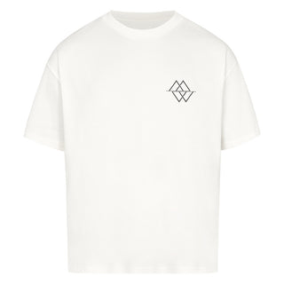 Logo Minimalistisch Oversized Shirt Detailansicht, Mountain Movers christliche Streetwear