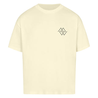 Logo Minimalistisch Oversized Shirt Detailansicht, Mountain Movers christliche Streetwear