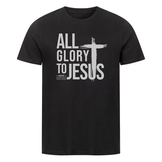 All Glory to Jesus Shirt Variante, Mountain Movers christliches Design