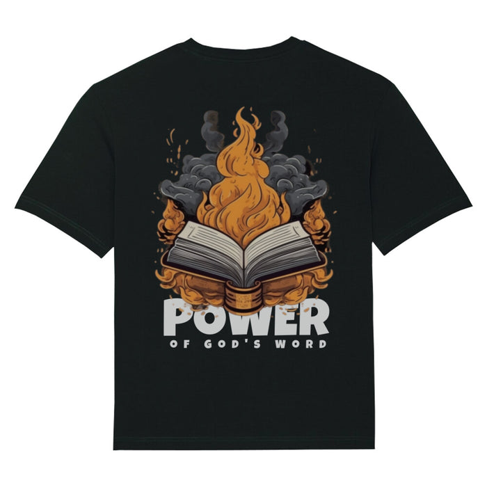 Kracht van Gods Woord Oversized T-shirt op de achterkant