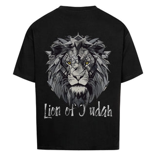 Lion of Judah Oversized Shirt BackPrint Variante, Mountain Movers christliches Design