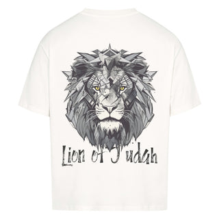 Lion of Judah Oversized Shirt BackPrint Variante, Mountain Movers christliches Design