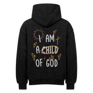Child of God Colour Oversized Hoodie BackPrint, christliche Streetwear von Mountain Movers