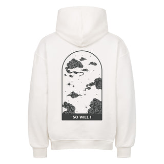 So will I Oversized Hoodie(Front & Back) Variante, Mountain Movers christliches Design