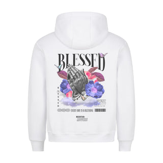 Blessed Streetwear Hoodie BackPrint Variante, Mountain Movers christliches Design