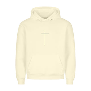 Middle Cross Hoodie Variante, Mountain Movers christliches Design