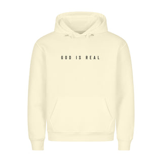 God is real Hoodie Variante, Mountain Movers christliches Design