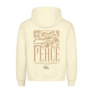 Peace Streetwear Hoodie BackPrint Variante, Mountain Movers christliches Design