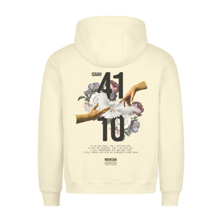 Jesaja 41:10 Hoodie BackPrint Variante, Mountain Movers christliches Design