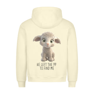 Left the 99 Sheep Hoodie BackPrint Detailansicht, Mountain Movers christliche Streetwear