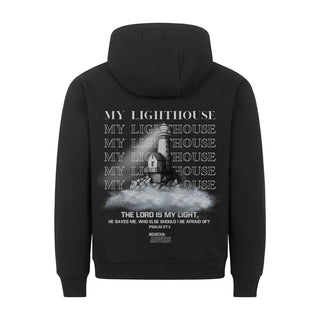 My Lighthouse Hoodie BackPrint, christliche Streetwear von Mountain Movers