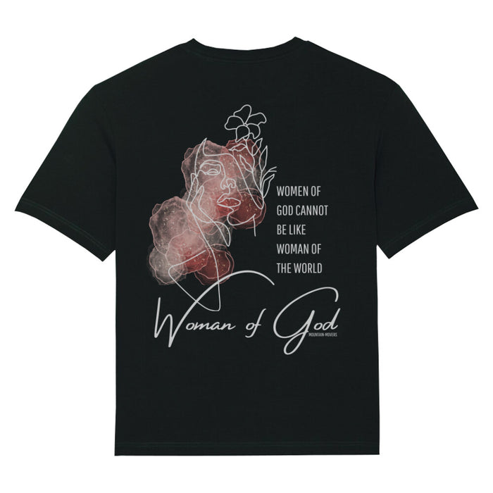 Vrouw van God Oversized T-Shirt BackPrint