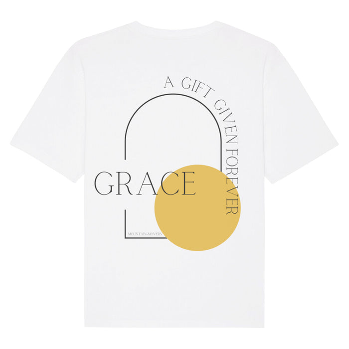 Grace is een oversized T-shirt met rugprint