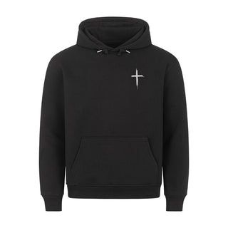 Painted Cross Hoodie, christliche Streetwear von Mountain Movers