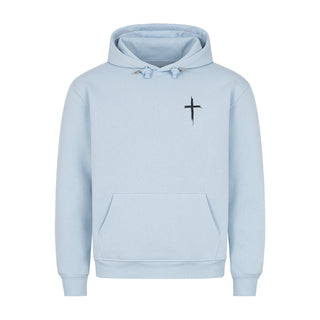 Painted Cross Hoodie Variante, Mountain Movers christliches Design