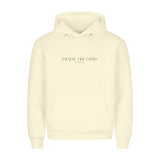 Praise the Lord Hoodie Detailansicht, Mountain Movers christliche Streetwear