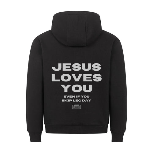 Skip Legday Gym Hoodie Backprint