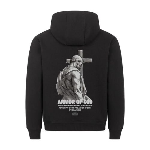 Armor of God Gym Hoodie Rugprint